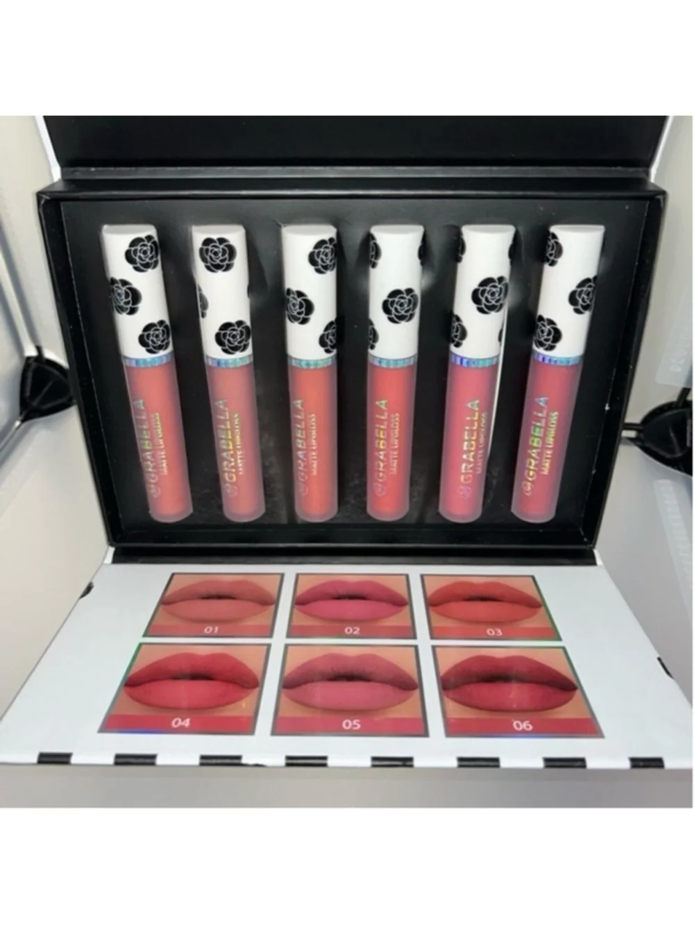 GRABELLA MOUSSE MATTE LIPSTICK SET 6 Pcs Brand New